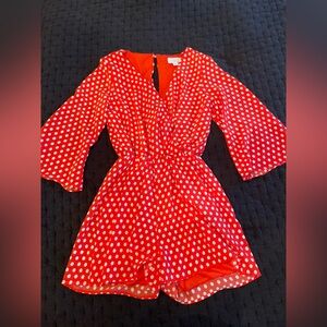 Francesca Dotted Romper